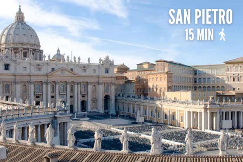 Appartement Vatican Rooftop Con Vista Su San Pietro